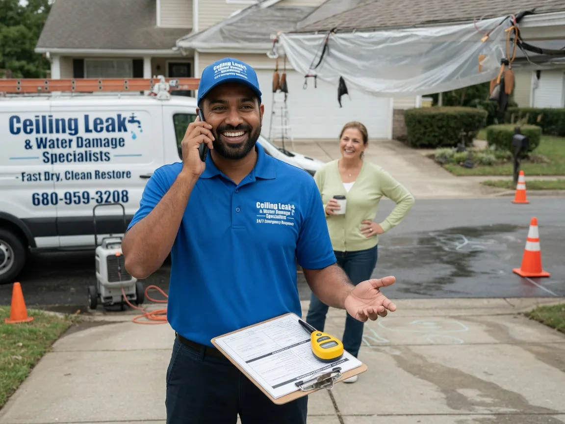 Ceiling Leak Cleanup Earth, TX FAQs
